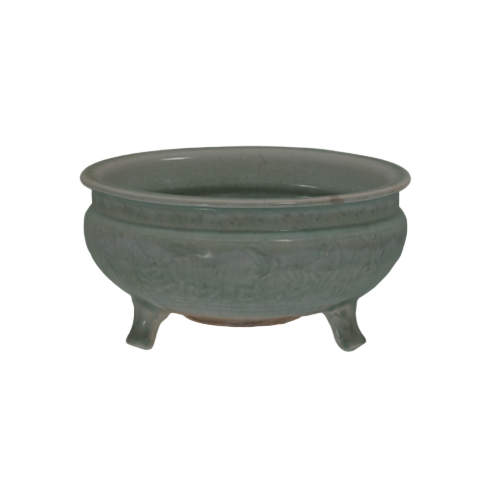 龙泉窑刻花炉