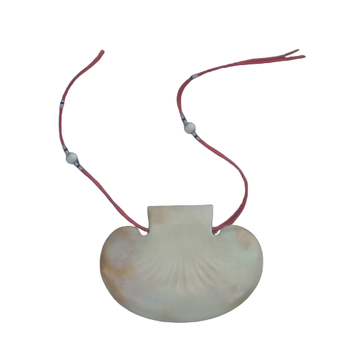 黄玉荷包形香囊