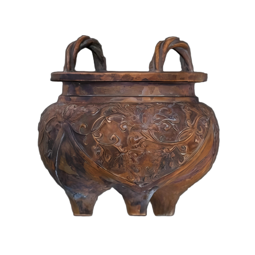 仿明宣德铜香炉