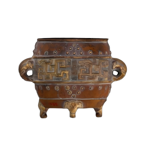 仿明万历铜香炉